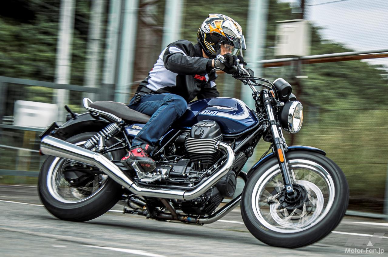 ココザック　ウィメンズ　スポーツモデル 744ccから853ccへ、モトグッツィ・V7スペシャル試乗｜ライダー人生で