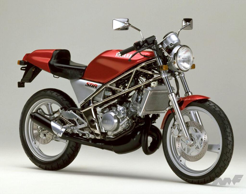 ヤマハ　SDR200　2ST　2TV　公道レーサー　エンジン始動　４５１０キロ　実走　貴重 峠最速原付並みの車体に2ストハイパワーエンジン搭載の『SDR200』が攻守共に最強だった！！！