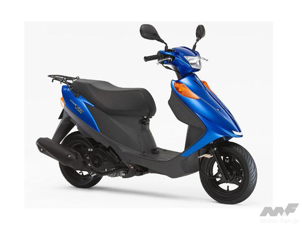 新型スズキ・アドレス125、そのスペックを読み解いてみる。｜車体の