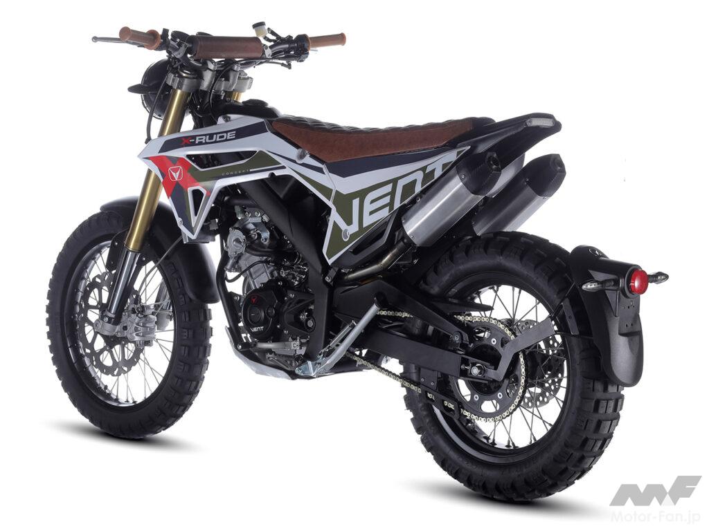 日本でも発売してほしい！ ゴツ系タイヤの125ccの新型クロス