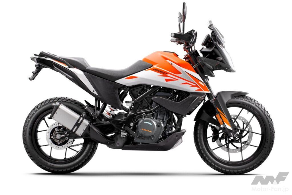 KTM JAPAN アドベンチャー系ストリートモデル、2023年モデルを