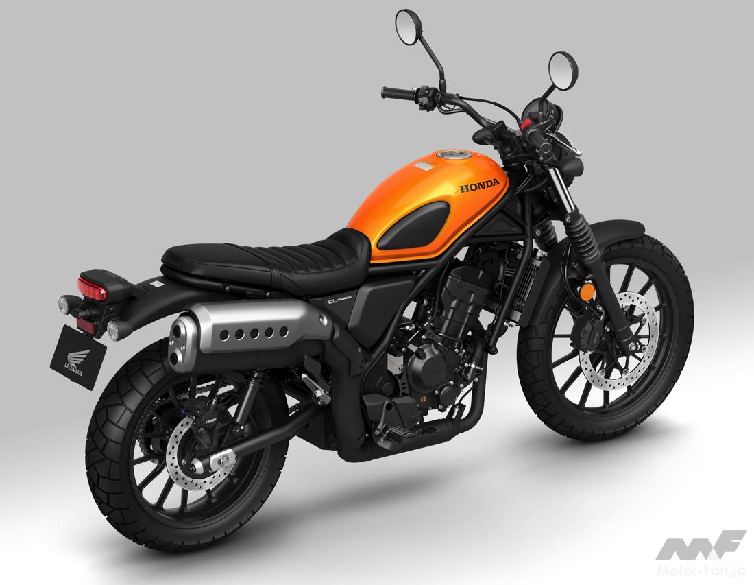 ホンダのネオクラシックな新型スクランブラー「CL250」「CL500」