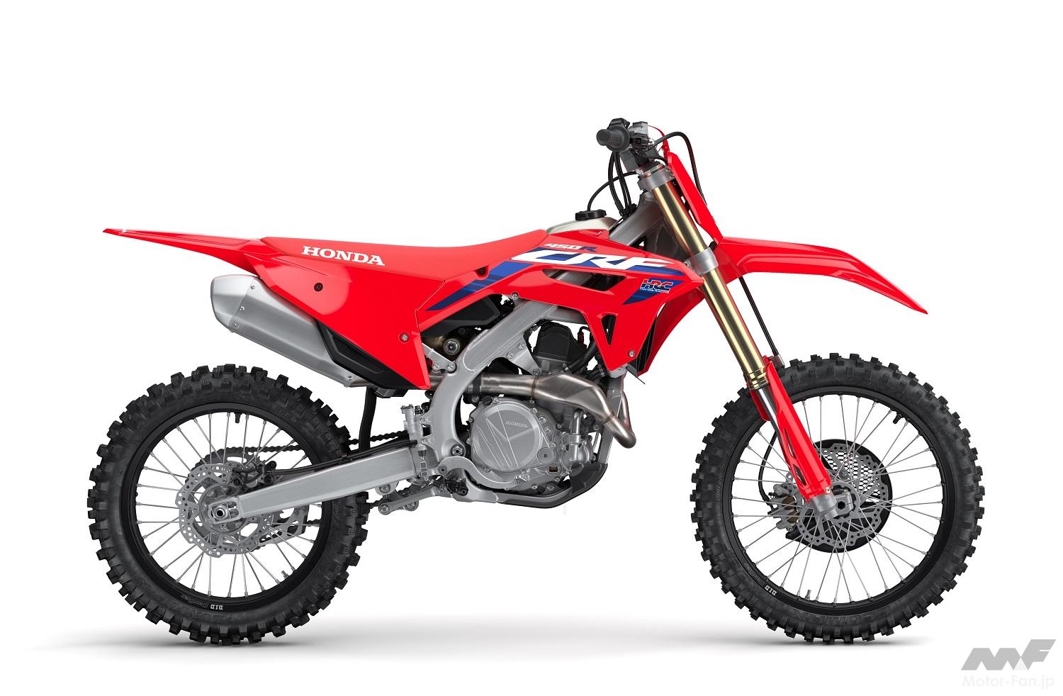 1,034,000円】モトクロス競技専用車「CRF450R」のカラーリングを変更し