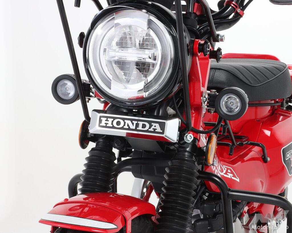 ダックス125を、ハンターカブを旧車風に仕上げるパーツ！HONDAロゴの