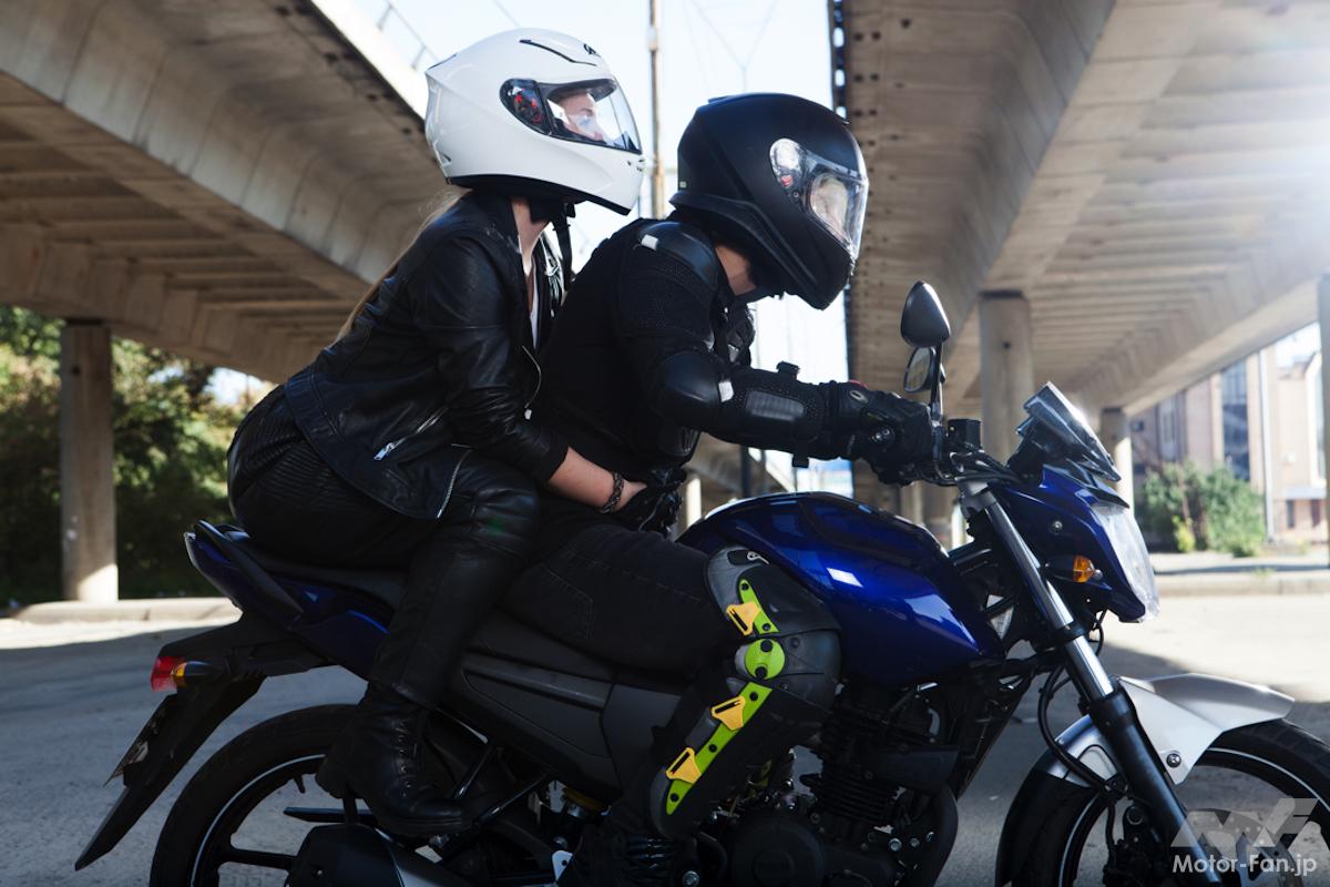 バイクの２人乗りに関するルール