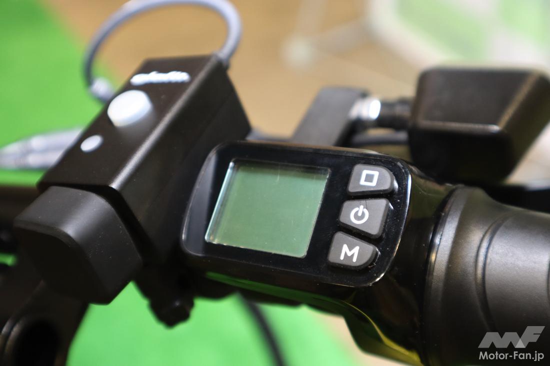 原付と自転車に早変わりする電動モペット