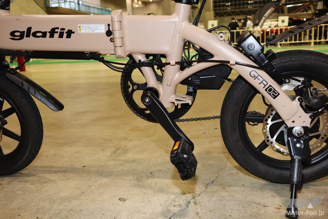 原付と自転車に早変わりする電動モペット