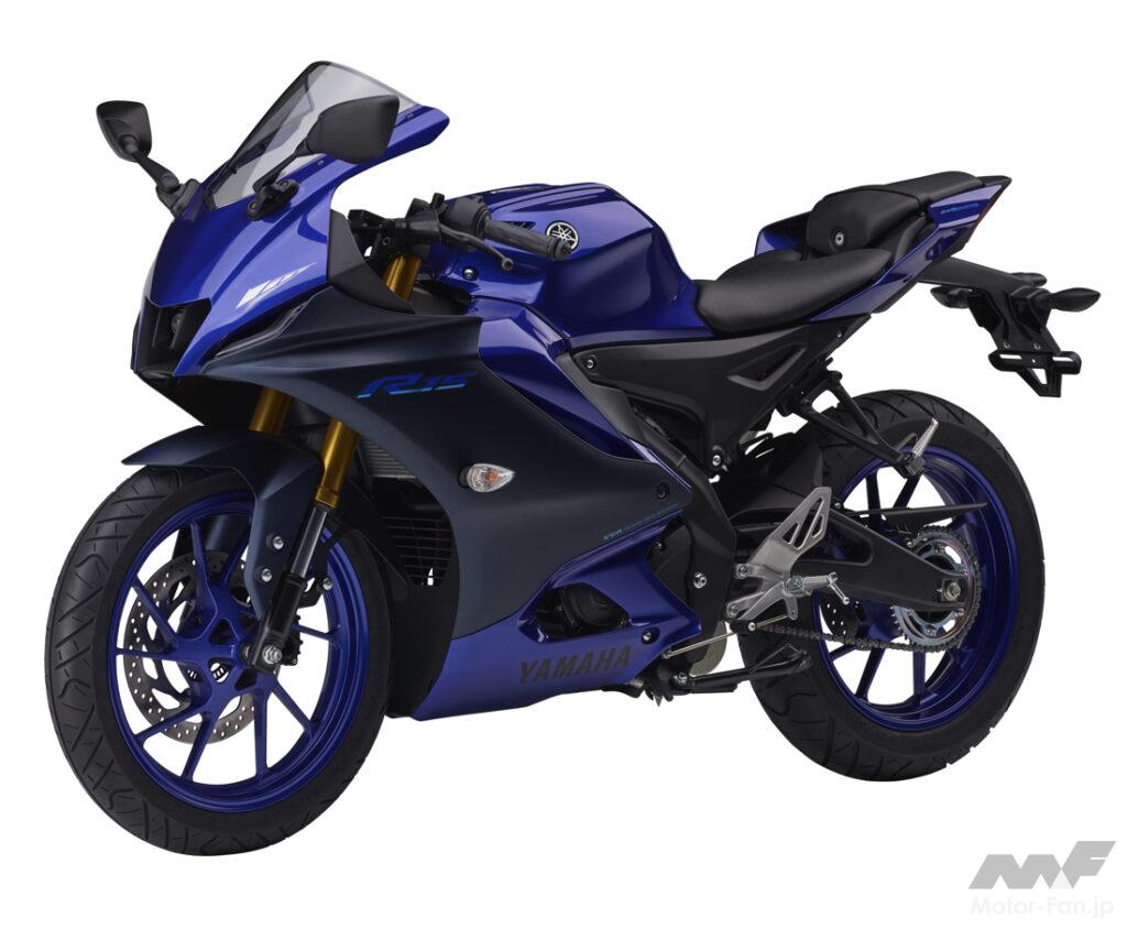 ヤマハ新型155cc「YZF-R15」と250ccの「YZF-R25」を比較