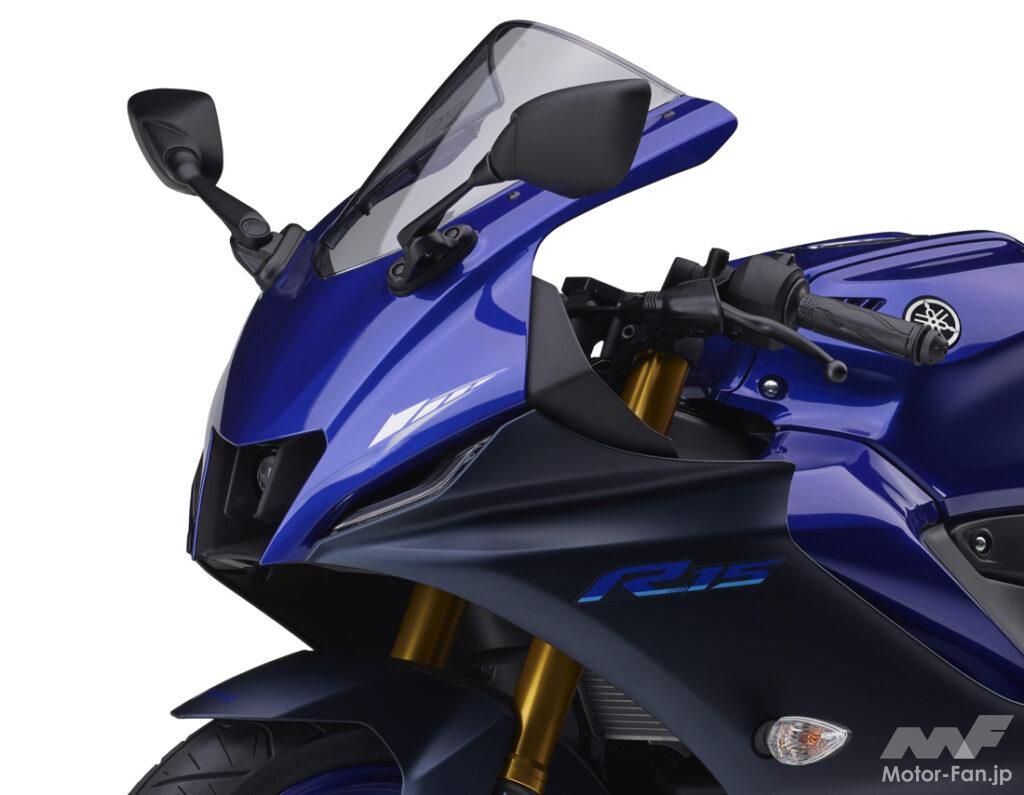ヤマハ新型155cc「YZF-R15」と250ccの「YZF-R25」を比較