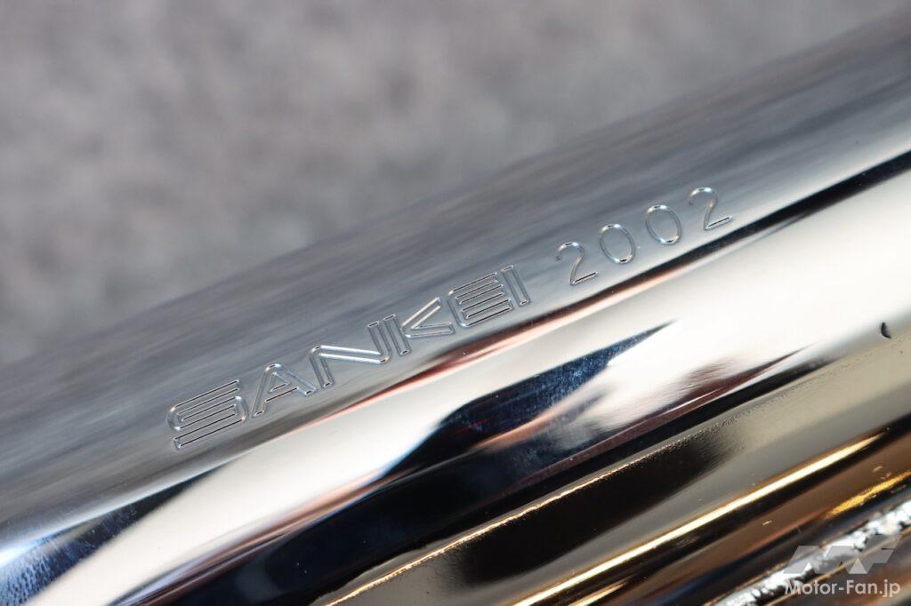 ホンダCB400FOURの集合マフラー。新車発売時に純正品を開発・製造した