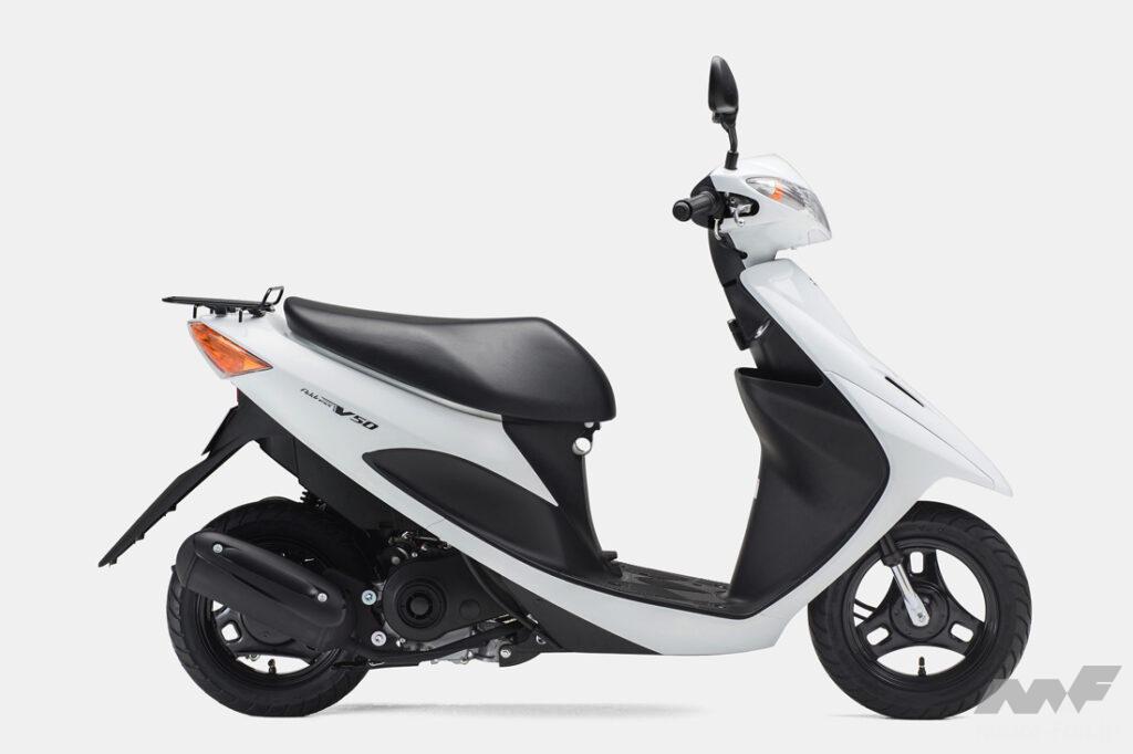 2025年で絶滅が危惧される50ccエンジン付き原付バイク国産23モデル