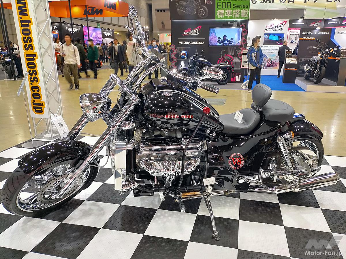 5,730cc、V型8気筒OHVエンジンのバイク。乾燥重量は498kg！ 米国のBOSS