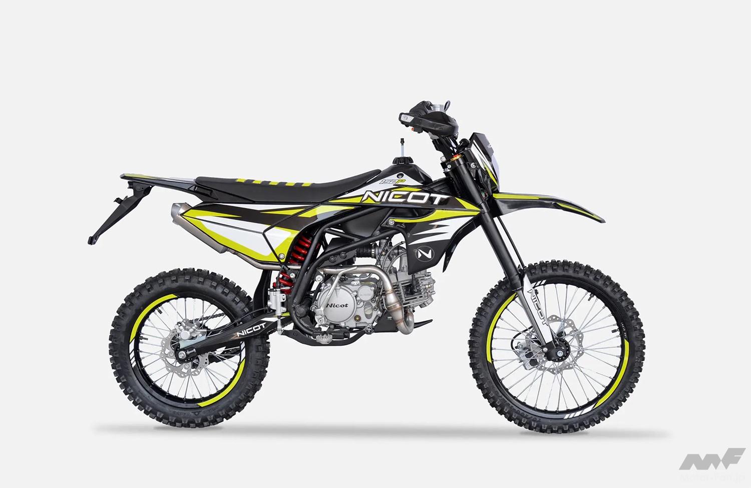 モータリストから手軽にオフロードが楽しめるバイク！「ニコット・モト