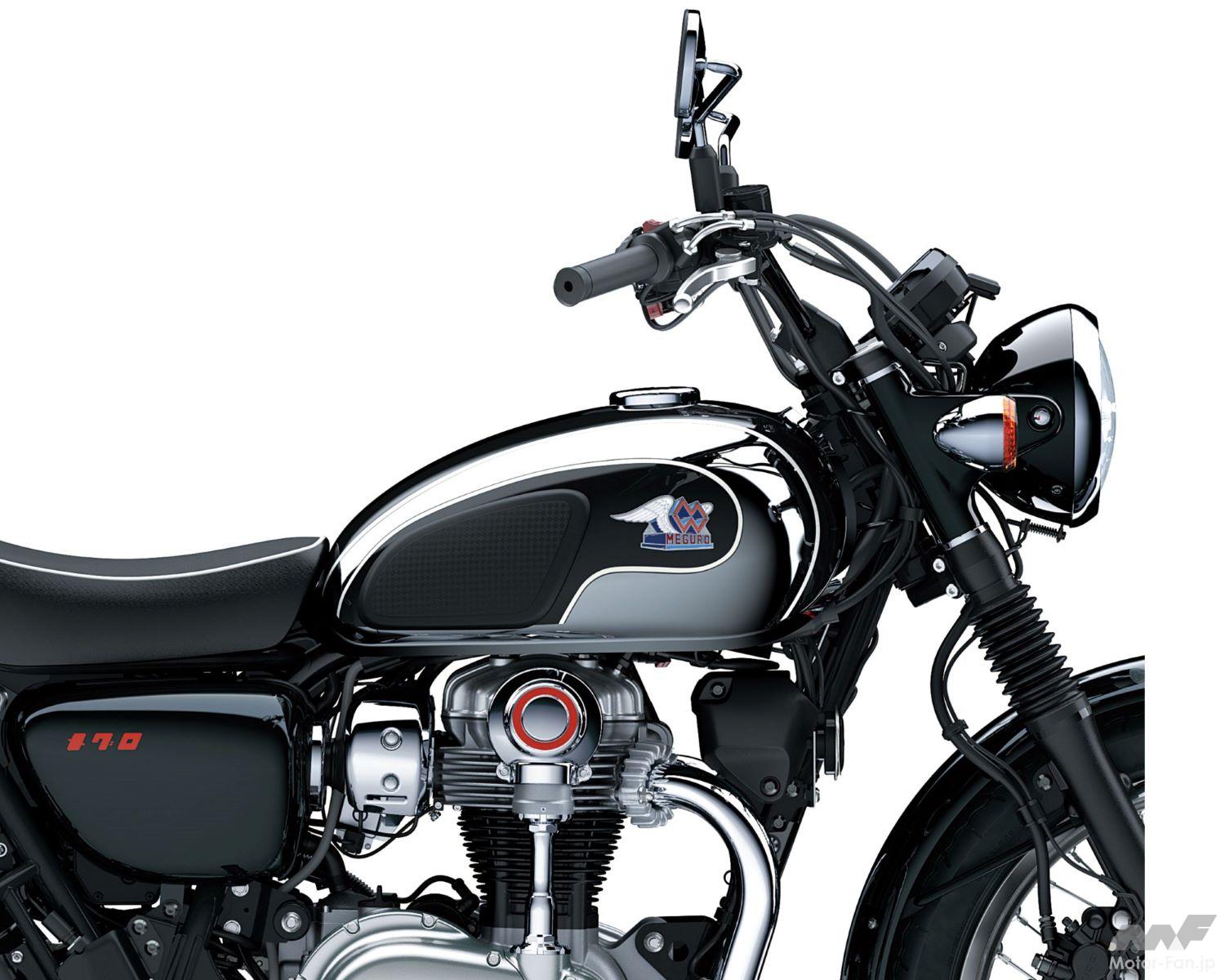 グラフィックに変更あり！ カワサキ、MEGURO K3を発売 | Motor