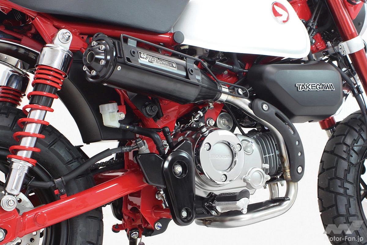 モンキー125(JB05)用新マフラーはトグロ風とトラッカータイプ