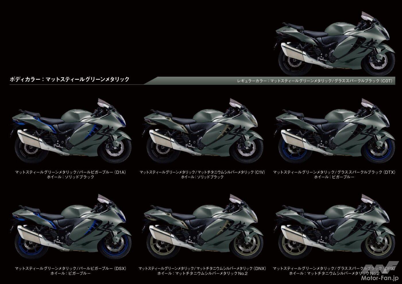 はやぶさ　オーダー 限定カラーオーダープランも！｜スズキのフラッグシップモデル