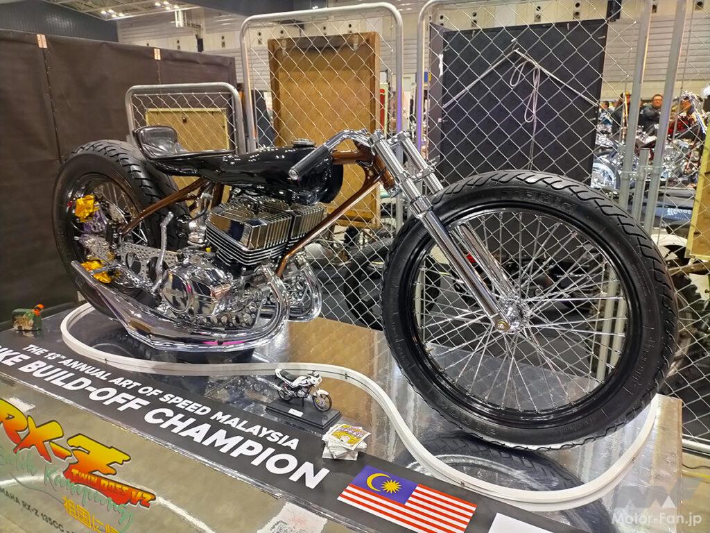 エンジンを2個1で266cc仕様に！ ベースはヤマハRX-Z135。｜ヨコハマ