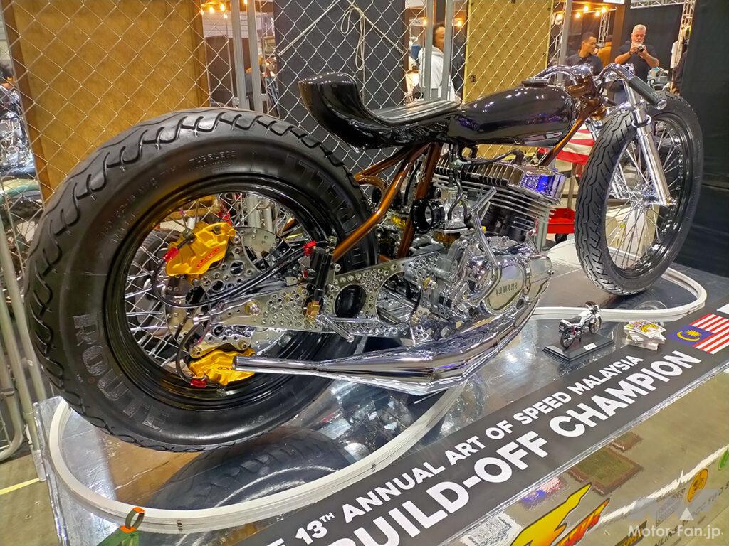 エンジンを2個1で266cc仕様に！ ベースはヤマハRX-Z135。｜ヨコハマ