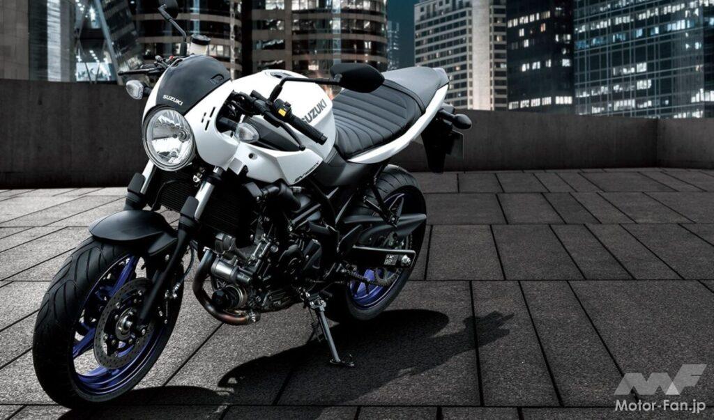 199kgの軽量ボディに宿る645cc Vツインの鼓動 - 新色追加のSV650