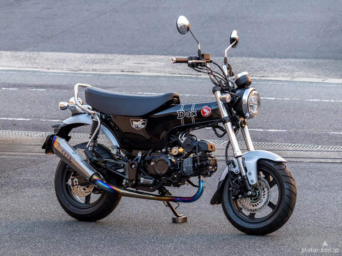 ホンダ・ダックス125用NEWマフラーは超豪華なフルチタン製！ ノーマル