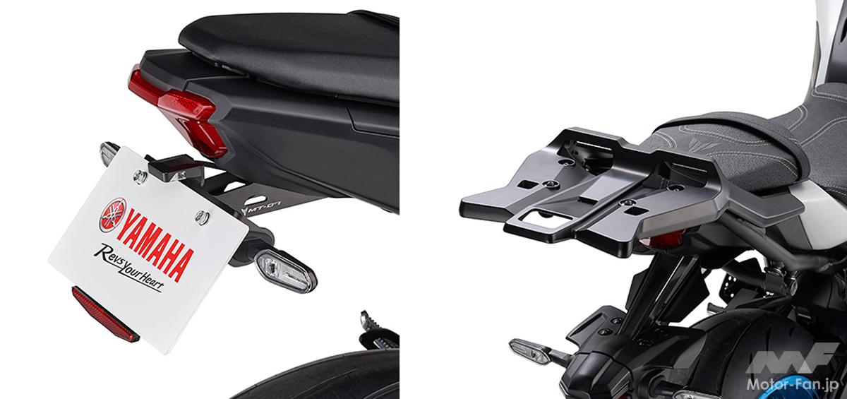 直列2気筒DOHC 4バルブ688ccエンジン搭載のヤマハ・ネイキッドスポーツ