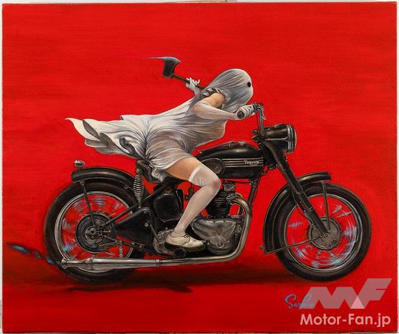 旧車×油絵の圧倒的世界観！SANPAINTが個展「SANPAINT EXHIBITION 6th