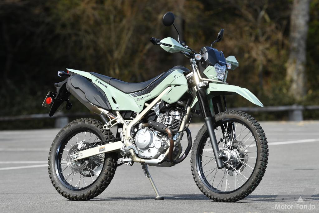 KLX230 シェルパ 新品 純正タイヤ 2.75-21 4.10-18 旅に特化したモデル