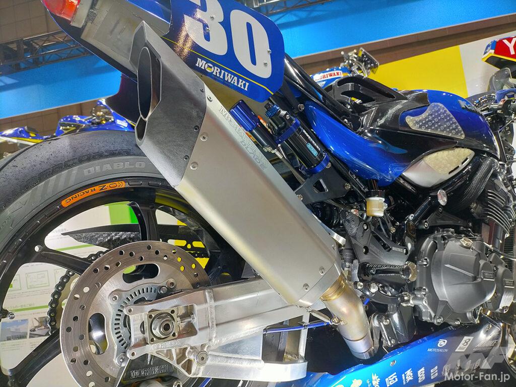 レースマシン「Z900RS MORIWAKI改」は世界GP500cc王者・ワイン