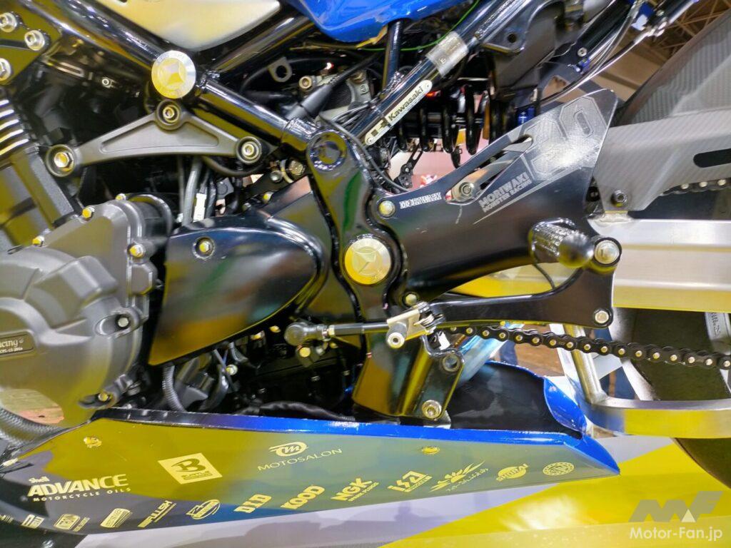 レースマシン「Z900RS MORIWAKI改」は世界GP500cc王者・ワイン