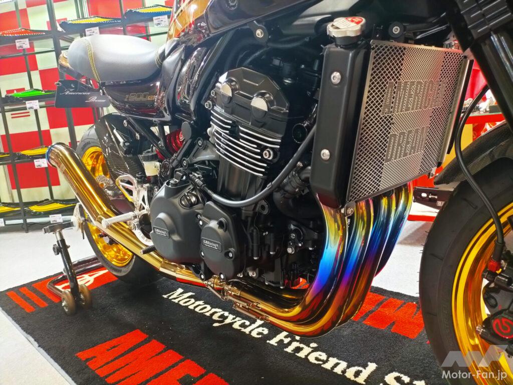 カワサキZ親子”がウリふたつのカフェレーサーになって競演｜絶版のZ1