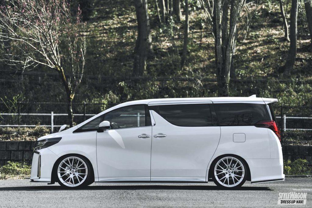 推奨車高50ミリダウン！【30系トヨタ・アルファード・ヴェルファイア
