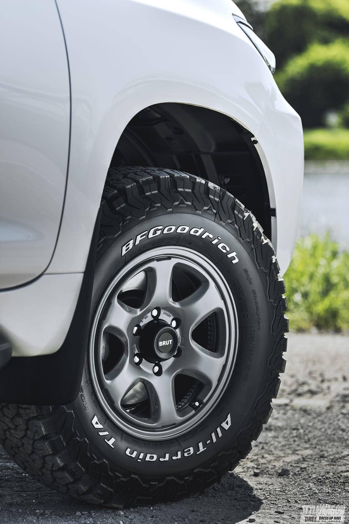 150系プラドにベストな17インチ】アームへの干渉を回避する