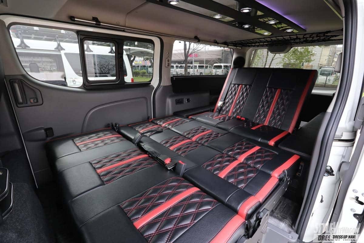 子供2人程が寝られる2段ベッドが標準 下段ベッドと合わせ多人数就寝が可能に スタイルワゴン ドレスアップナビ