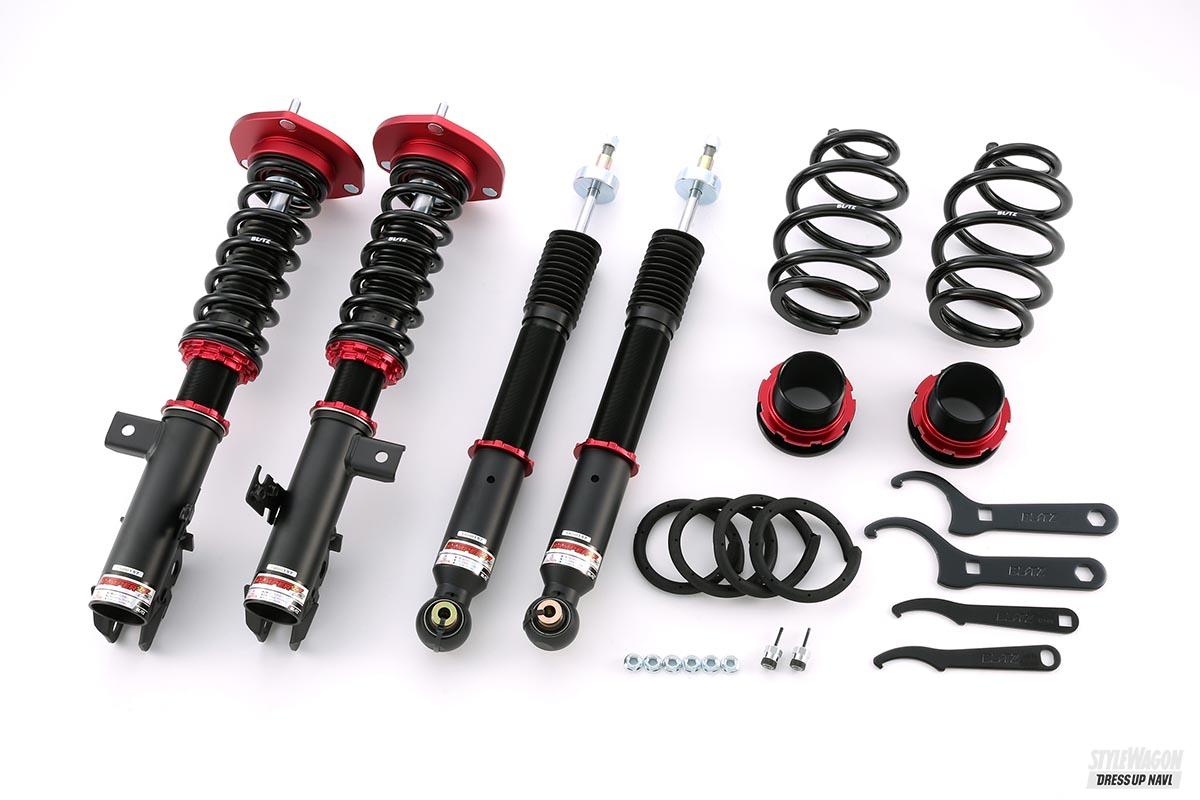 車高を下げるだけじゃない！ ミニバン特有のフラつきも軽減する車高調