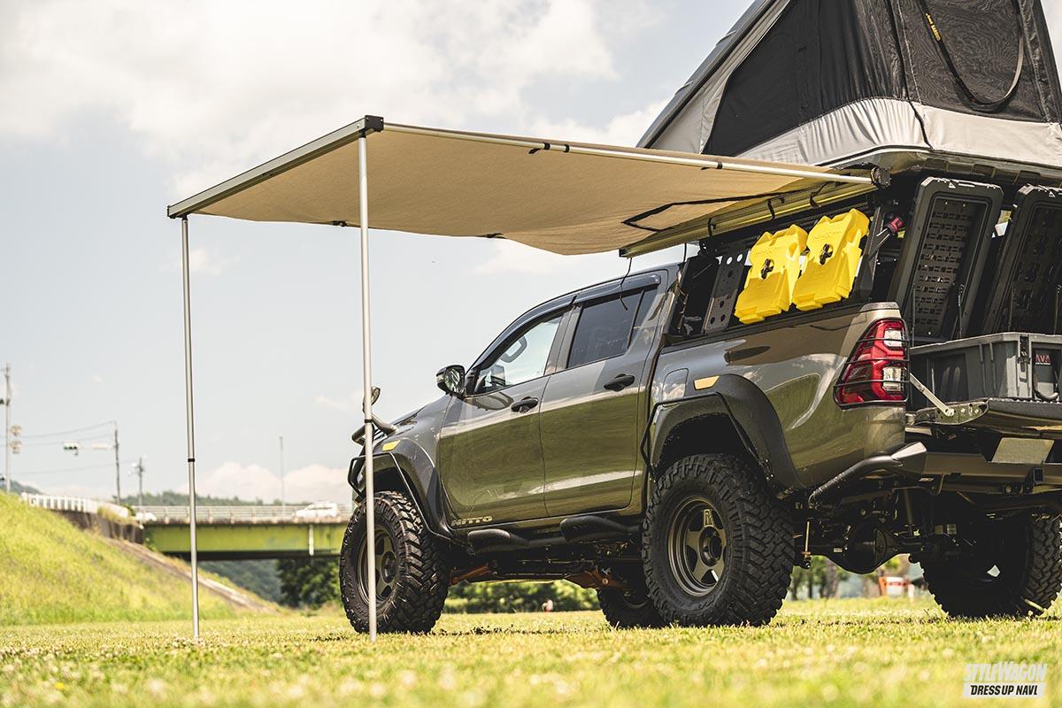 ピックアップトラック　ハイラックス トヨタ ニッサン フォード　 テント Perfect for everyday use and outdoor activities! Pop-up