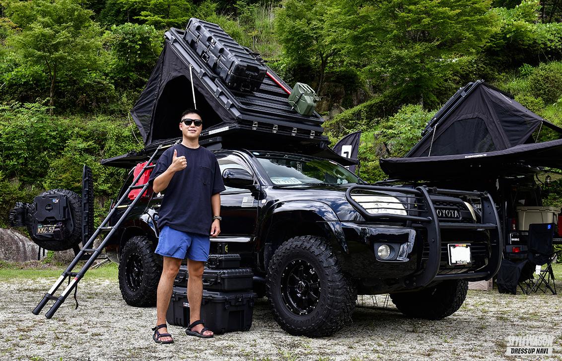 ルーフトップテント実例集04 ルーフトップテントとルーフラックの組み合わせが新鮮 トヨタ ハイラックスサーフ Giワークス スタイルワゴン ドレスアップナビ ルーフトップテント実例集04 ルーフトップテントとルーフラックの組み合わせが新鮮 トヨタ ハイラックスサーフ Giワークス スタイルワゴン ドレスアップナビ