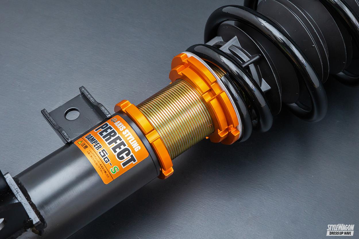 ミニバン特有のふらつきを軽減！ 乗り心地も向上！ アクシス