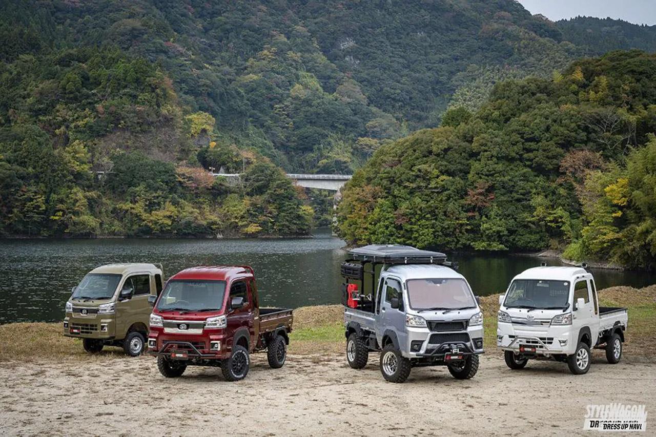 磨けば光る、軽トラック変身術　サムライ　ハイゼット