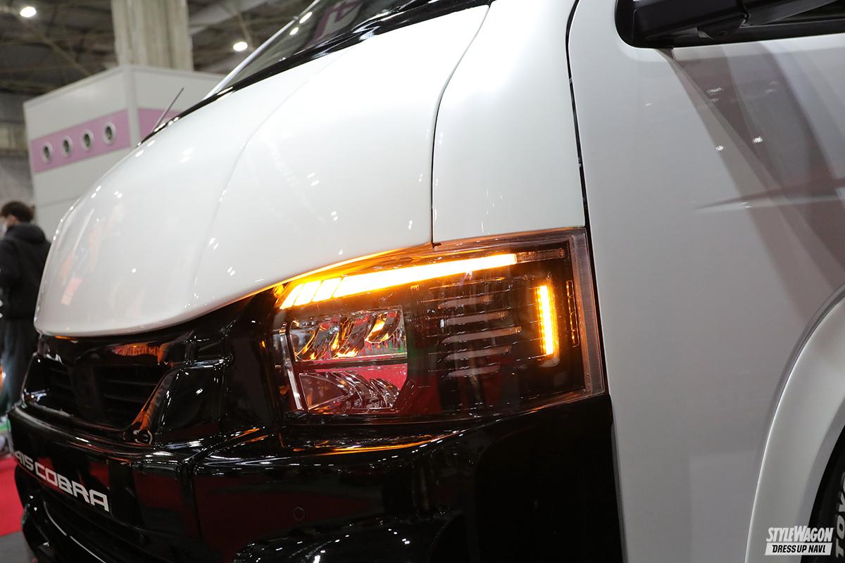 415COBRA バッドフェイス ボンネット ハイエース 415コブラ バッド