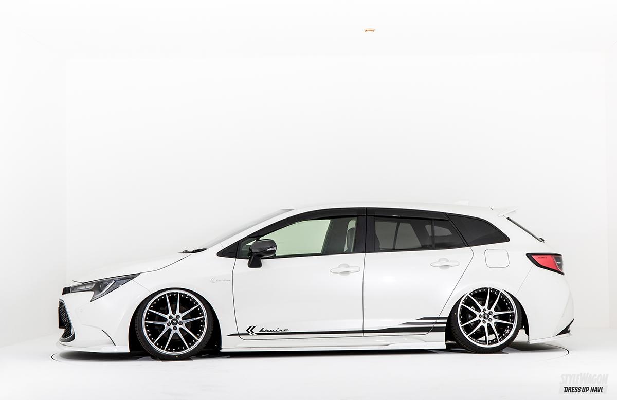 薄型フラップスポイラーなら、カローラツーリングでスポーツ系を目指せ