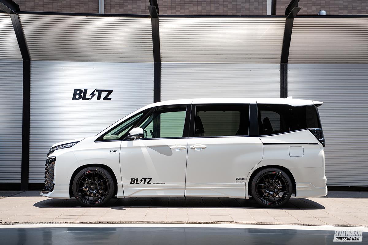 BLITZ 車高調　フロントのみ トヨタ　ノア 80 最終値下げ BLITZ 車高調 フロントのみ トヨタ ノア 80 最終値下げ - メルカリ