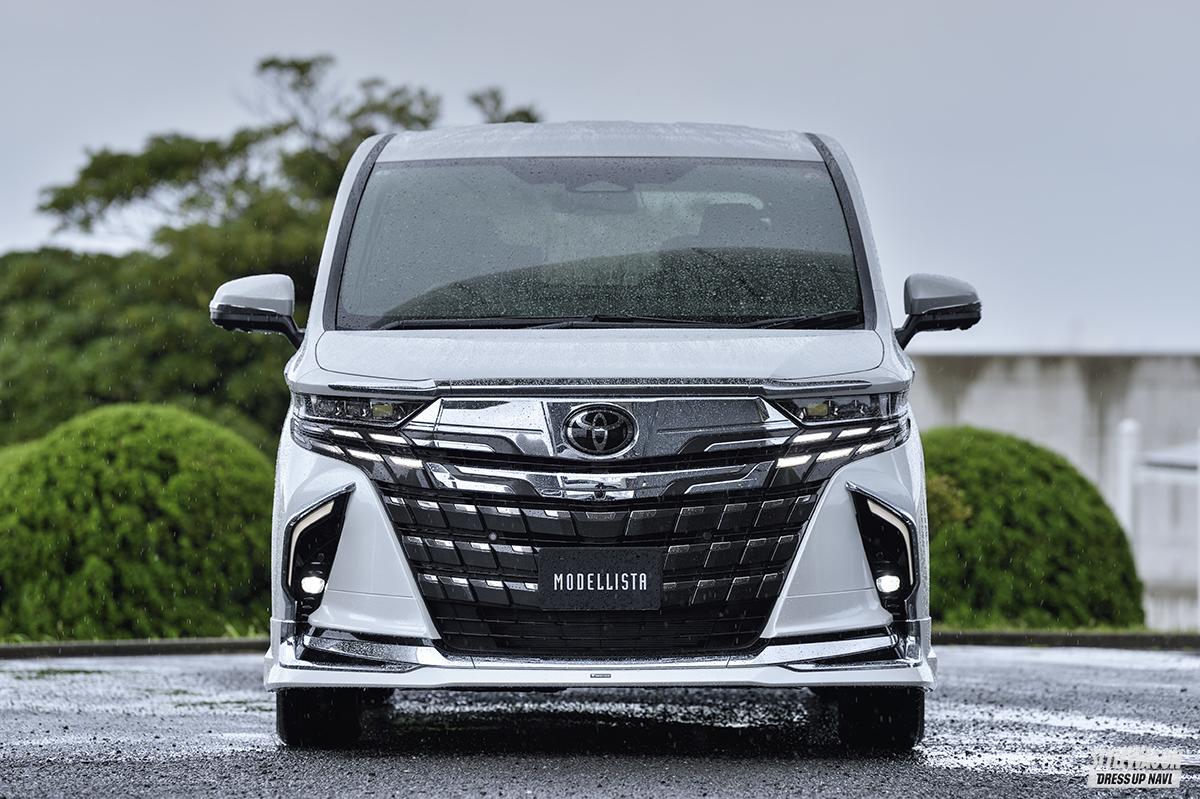 現行40アルファードとヴェルファイア用モデリスタ MODELLISTA VELLFIRE BEAST RAZOR STYLE TAS2024 - モデリスタ