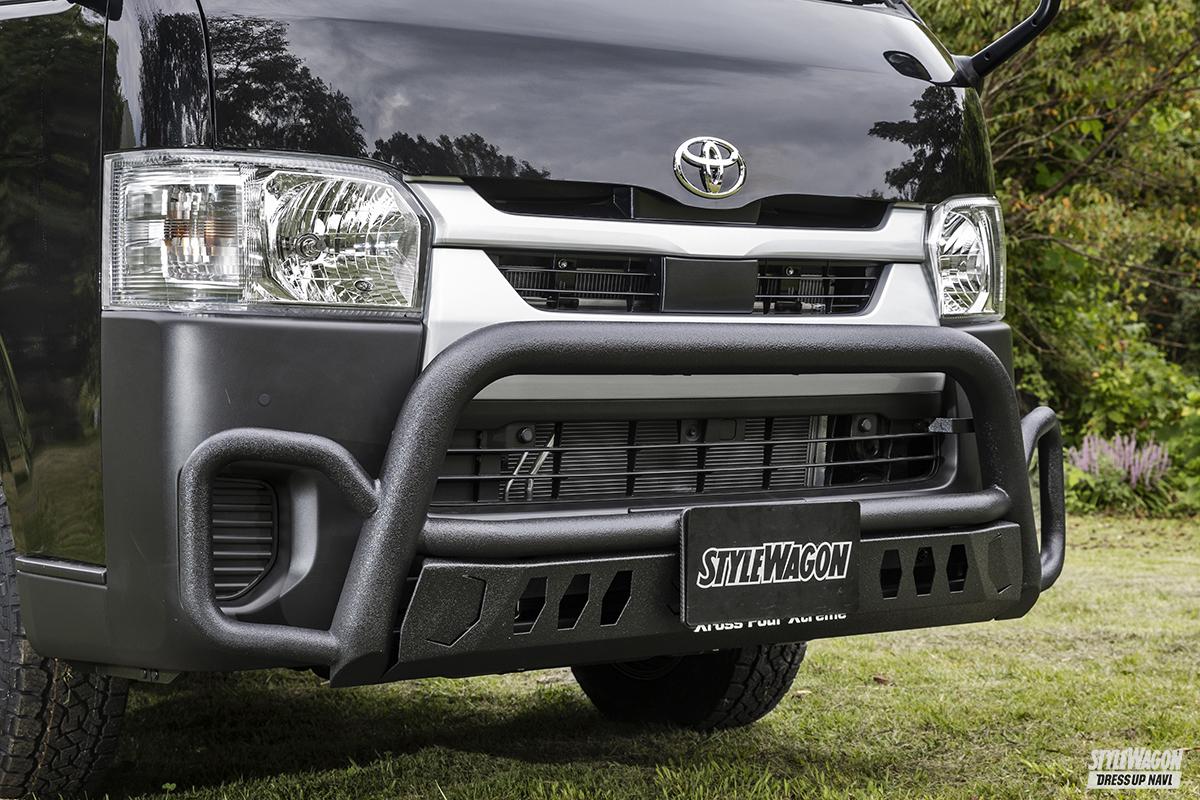 200系ハイエースやランクル300、ハイラックスにも「ゴクブトバンパー