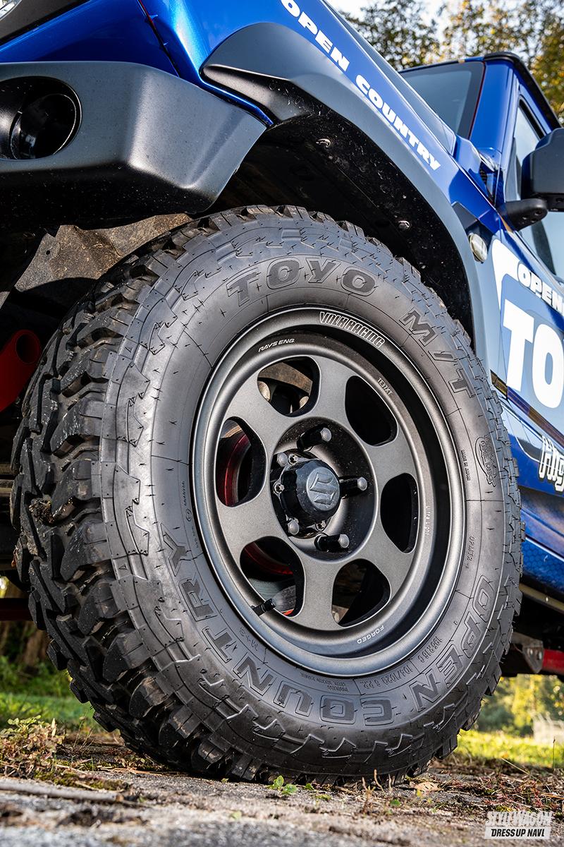 TE37XT for J UL」究極の軽さを手に入れた、ジムニー専用鍛造