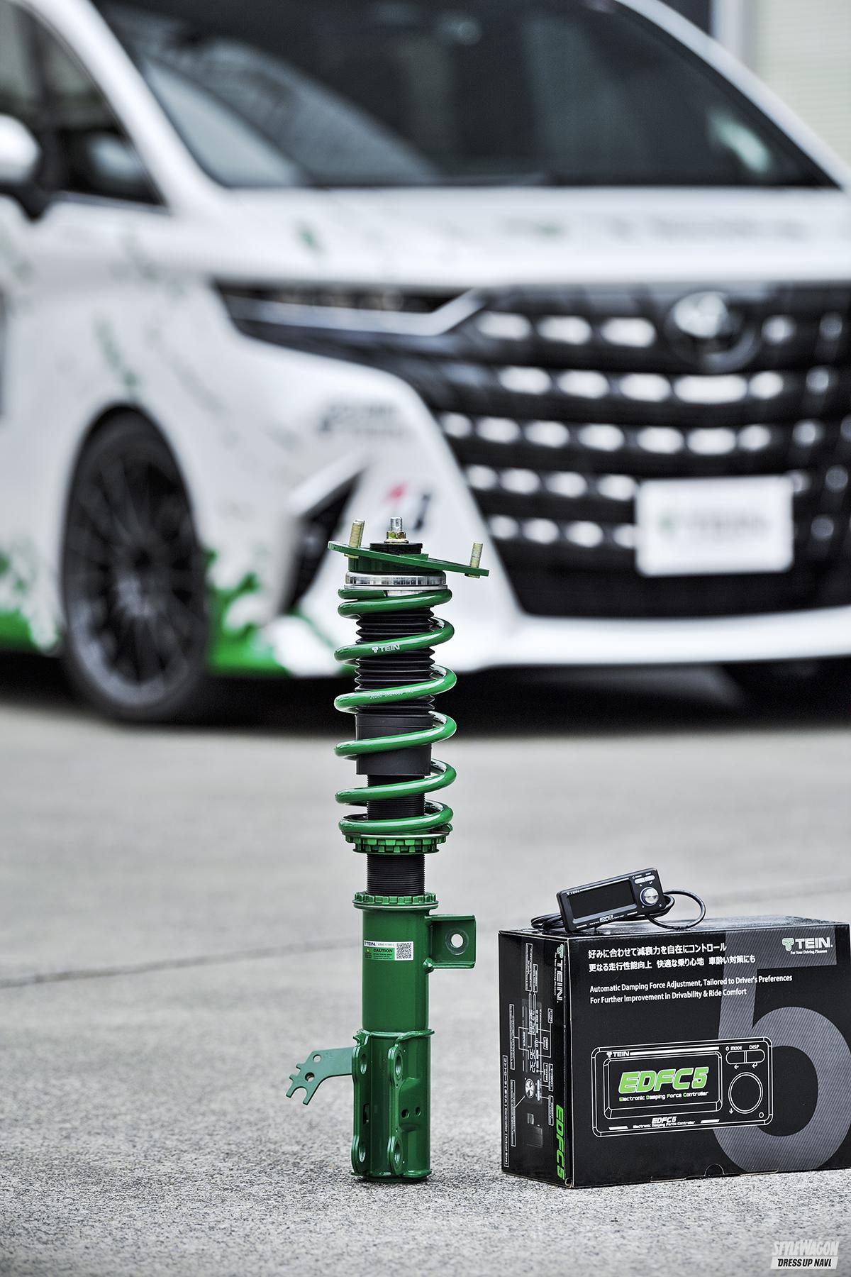 TEIN RX1 車高調キット30アルファード 後期 TEIN 車高調 RX1 + EDFC5 VSTB4-T1AS3 トヨタ 30系 アルファード