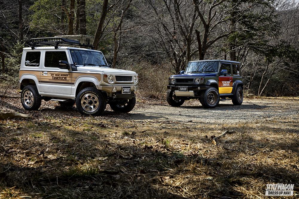 可愛い系とクレイジー系、遊び心満点な「タニグチ」のジムニーで