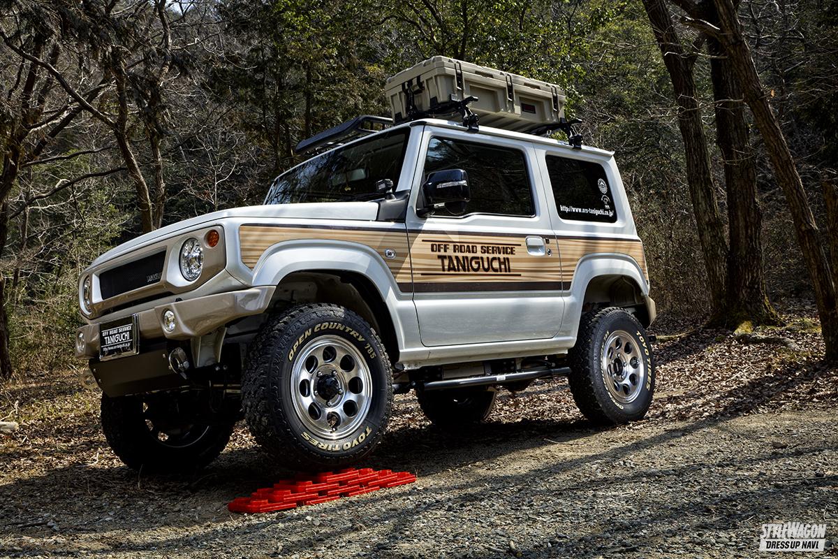 可愛い系とクレイジー系、遊び心満点な「タニグチ」のジムニーで