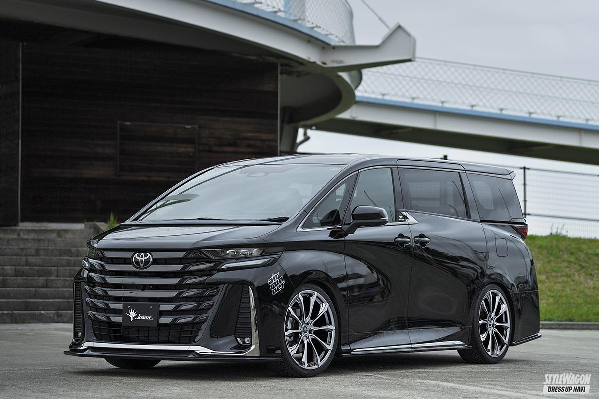 デカッ！ 22インチの「ヴェルサム 030エボ」を履いた40系ヴェル