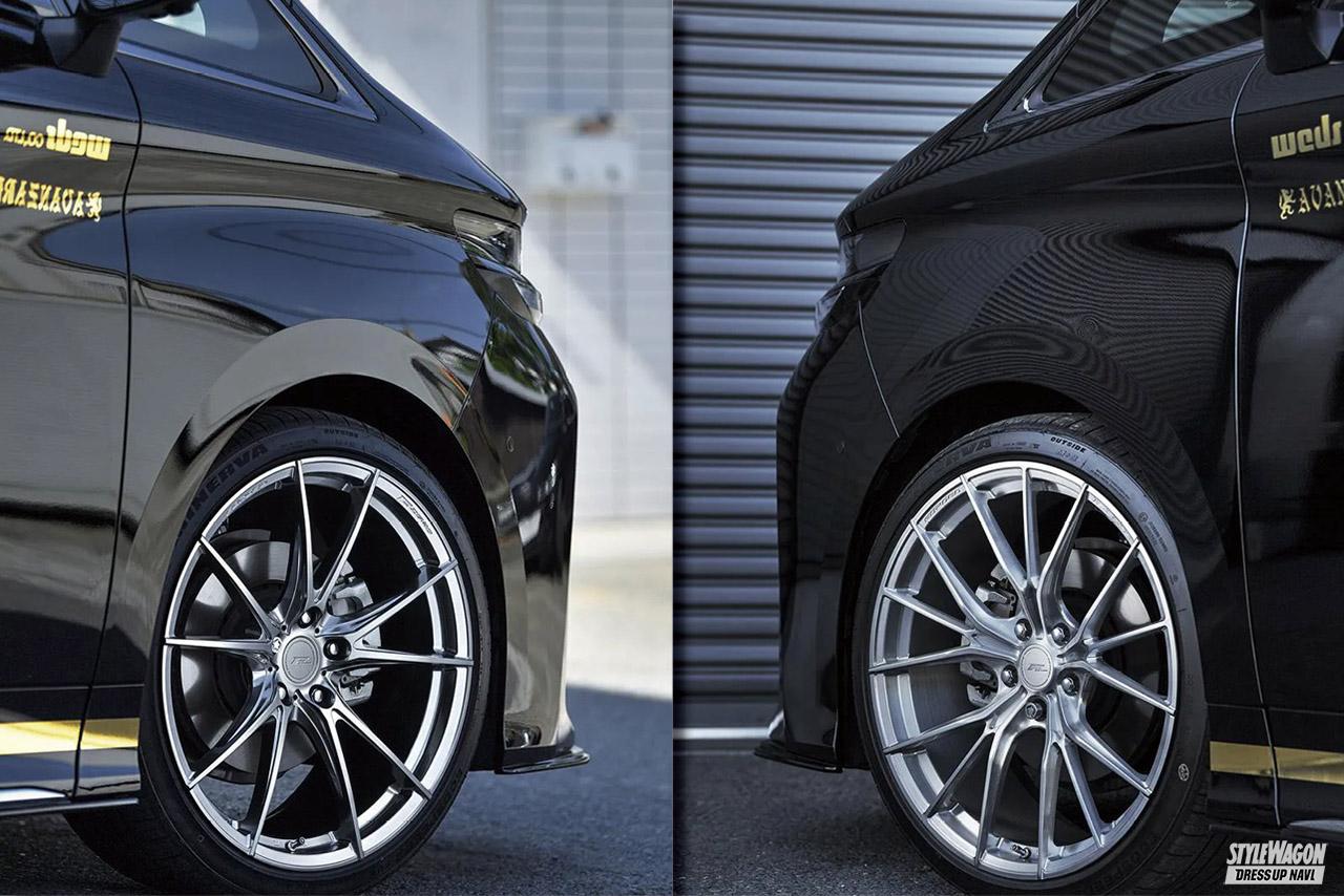 送料無料 エフゼロ F-ZERO FZ-4 20インチ リム幅8.5J インセット+38 5穴 PCD114.3 ダイヤモンドブラック ホイール 2本セット