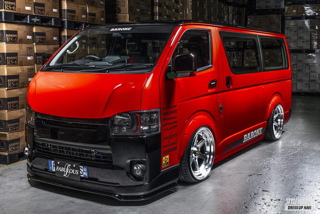 又吉ハイエース20% リム深度86.5mmの魔力！ ハイエースに、オバフェン必須の1ピース